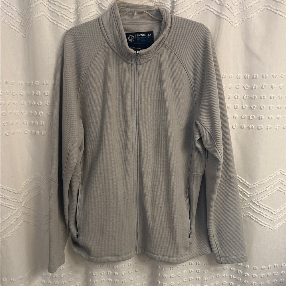 Excellent Mondetta Project Gray Full-Zip Jacket - XL